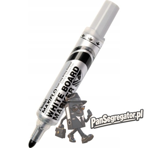 Marker suchościeralny MWL5MA czarny PENTEL MAXIFLO(z tłoczkiem)