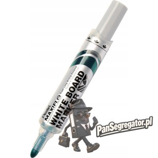 Marker suchościeralny MWL5MD zielony PENTEL MAXIFLO(z tłoczkiem)