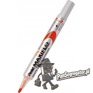 Marker suchościeralny MWL5S-B czerwony PENTEL MAXIFLO(z tłoczkiem)