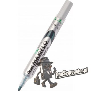 Marker suchościeralny MWL5S-D zielony PENTEL MAXIFLO(z tłoczkiem)