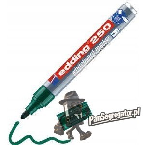 Marker suchościeralny okrągły zielony 1,5-3mm 250/004/ZI EDDING