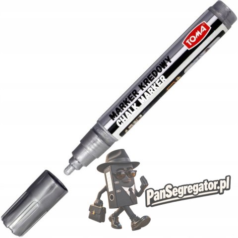 Markery kredowe końcówka 4,5mm-srebrny TO-292 94 TOMA