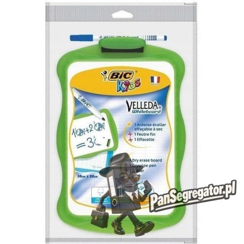 Tablica BIC KIDS VELLEDA 30x20cm dwustronna 841362