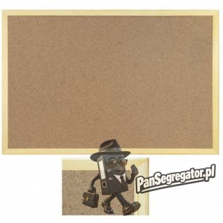 Tablica korkowa 80x60 r.drewniana WIELKOR