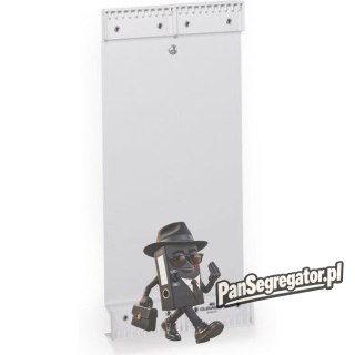 Uchwyt ścienny do 20paneli A4 informacyjnych szary FUNKTION 567610 DURABLE