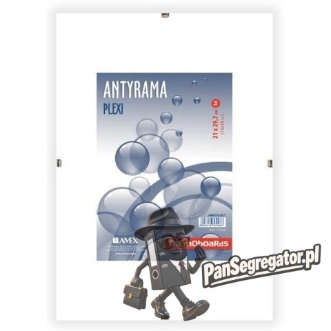 Antyrama plexi 40x60cm MEMOBE MAN040060-46