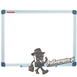 Tablica suchościeralna magnetyczna 120x90cm rama aluminiowa MEMOBE MTM120090