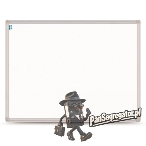 Tablica suchościeralna magnetyczna 170x100cm biała rama aluminiowa MSTM170100.02.82.51 MEMOBE SMART