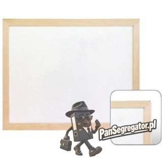 Tablica suchościeralna magnetyczna 80x100 r.drewniana WIELKOR