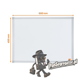 Tablica suchościeralna magnetyczna stalowa 60x45cm NOBO ESSENTIALS 1915672