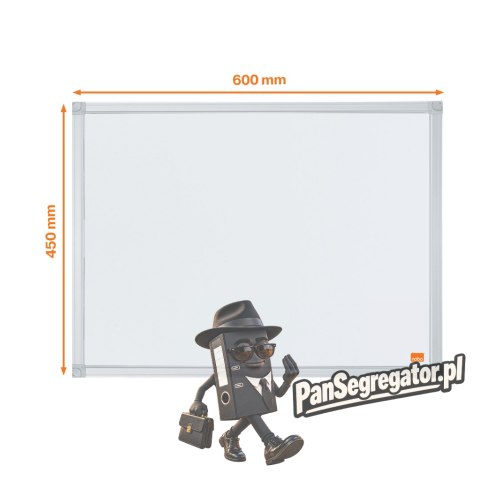 Tablica suchościeralna magnetyczna stalowa 60x45cm NOBO ESSENTIALS 1915672