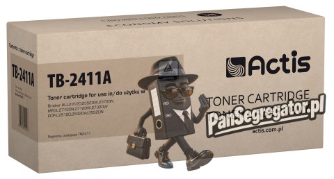Actis TB-2411A Toner (zamiennik Brother TN-2411; Standard; 1200 stron; czarny)