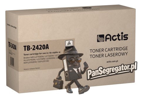 Actis TB-2420A Toner (zamiennik Brother TN-2420A; Supreme; 3000 stron; czarny)