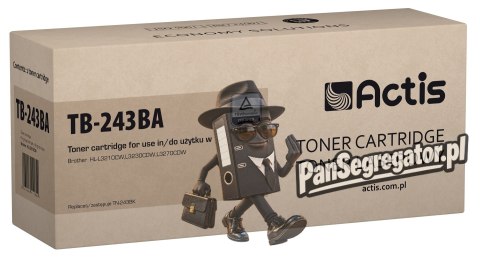 Actis TB-243BA Toner (zamiennik Brother TN-243BK; Standard; 1000 stron; czarny)