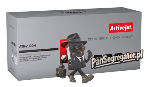 Activejet ATB-2320N Toner (zamiennik Brother TN-2320, TN2320; Supreme; 2600 stron; czarny)