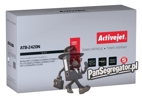 Activejet ATB-2420N Toner (zamiennik Brother TN-2420A; Supreme; 3000 stron; czarny)