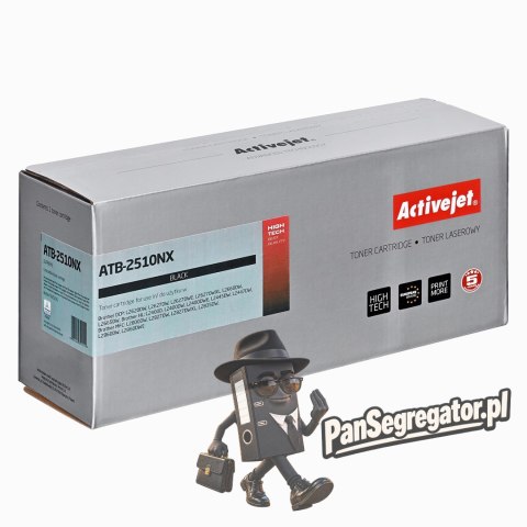 Activejet ATB-2510NX Toner (zamiennik Brother TN2510XL; Supreme; 3000 stron; czarny)