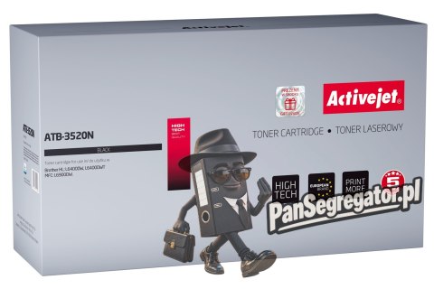 Activejet ATB-3520N Toner (zamiennik Brother TN-3520; Supreme; 20000 stron; czarny)