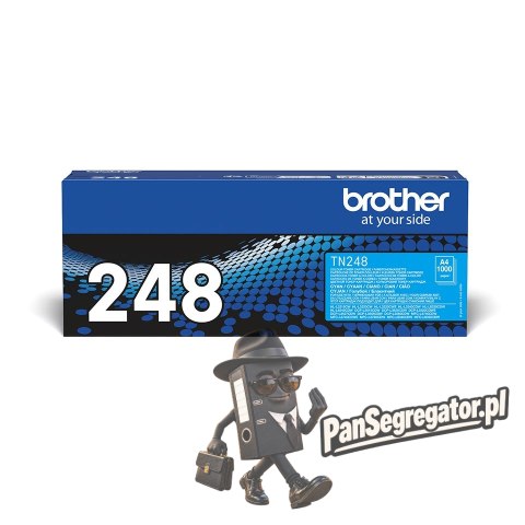 Brother TN-248C kaseta z tonerem 1 szt. Oryginalny Cyjan