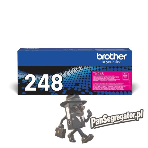 Brother TN-248M kaseta z tonerem 1 szt. Oryginalny Purpurowy