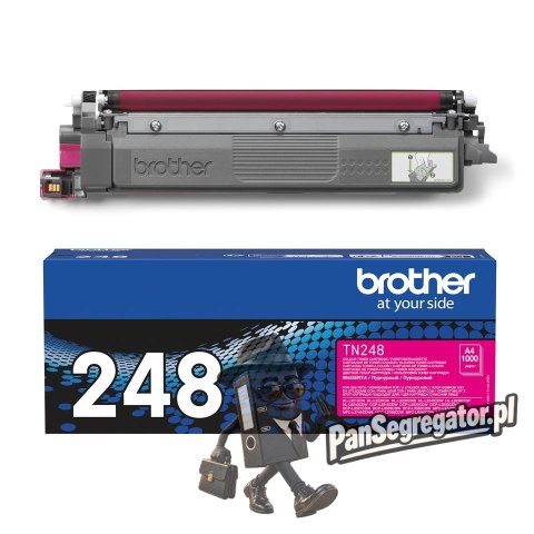 Brother TN-248M kaseta z tonerem 1 szt. Oryginalny Purpurowy