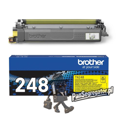 Brother TN-248Y kaseta z tonerem 1 szt. Oryginalny Żółty