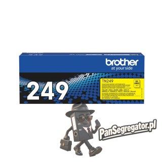 Brother TN-249Y kaseta z tonerem 1 szt. Oryginalny Żółty