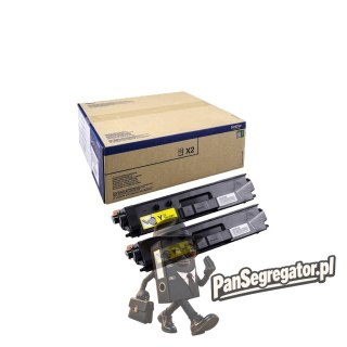 Brother TN-329YTWIN kaseta z tonerem 2 szt. Oryginalny Żółty