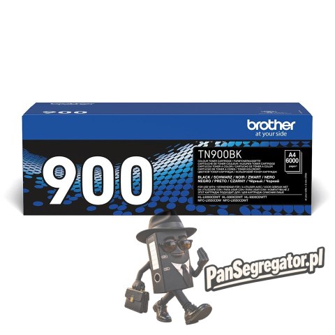 Brother TN-900BK kaseta z tonerem 1 szt. Oryginalny Czarny