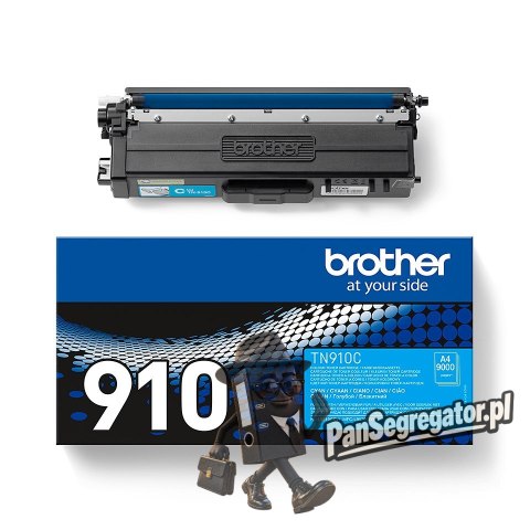 Brother TN-910C kaseta z tonerem 1 szt. Oryginalny Cyjan