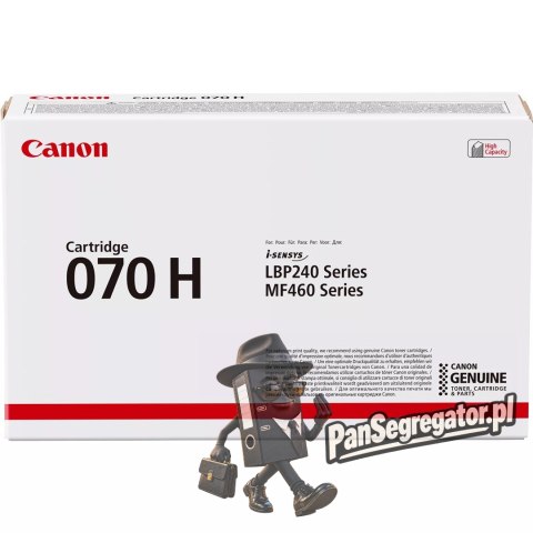 Canon 070H kaseta z tonerem 1 szt. Oryginalny Czarny