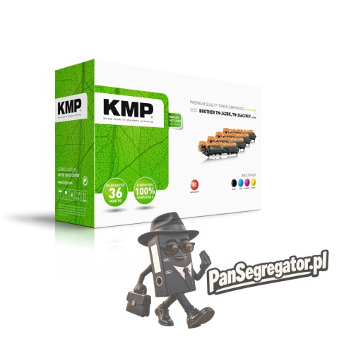 KMP MULTIPACK B-T58V kaseta z tonerem 4 szt. Zamiennik Czarny, Cyjan, Purpurowy, Żółty