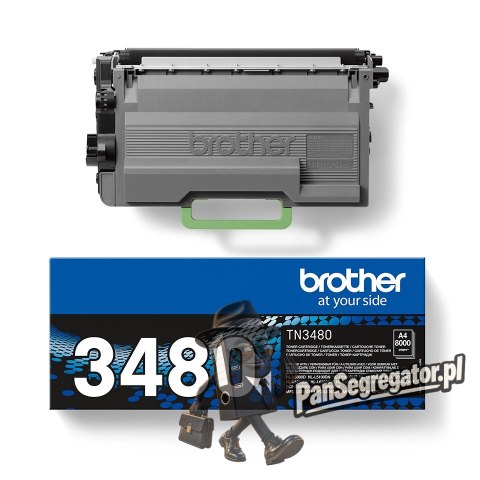 Toner Brother czarny TN3480=TN-3480, 8000 str.
