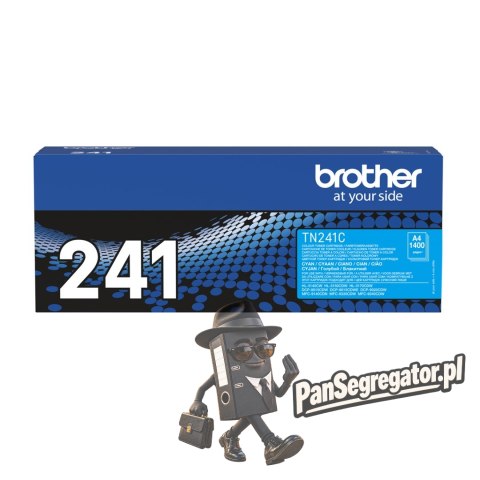 Toner Brother niebieski TN241C=TN-241C, 1400 str.