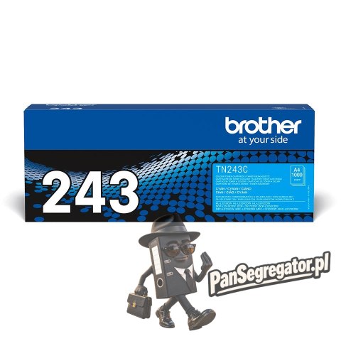 Toner Brother niebieski TN243C=TN-243C, 1000 str.