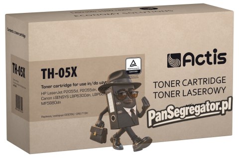 Actis TH-05X Toner (zamiennik HP 05X CE505X, Canon CRG-719H; Standard; 6500 stron; czarny)