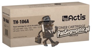 Actis TH-106A Toner (zamiennik HP W1106A; Standard; 1000 ston; czarny)