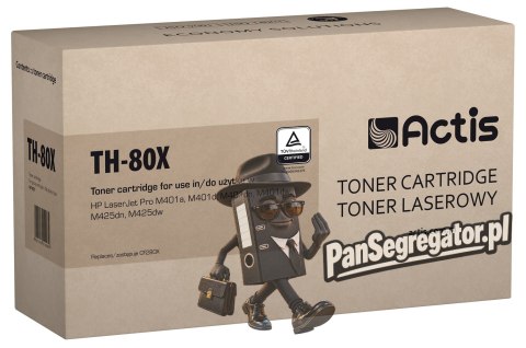 Actis TH-80X Toner (zamiennik HP 80X CF280X; Standard; 6900 stron; czarny)