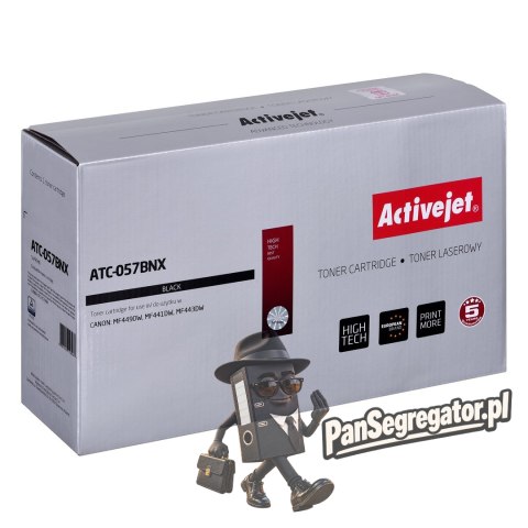 Activejet ATC-057BNX Toner (zamiennik Canon CRG-057HBK; CRG057H; Supreme; 10000 stron; czarny) z CHIP