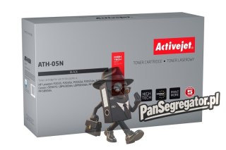 Activejet ATH-05N Toner (zamiennik HP 05A CE505A, Canon CRG-719; Supreme; 3500 stron; czarny)