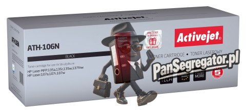 Activejet ATH-106N Toner (zamiennik HP W1106A; Supreme; 1000 stron; czarny)