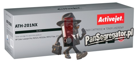 Activejet ATH-201NX Toner (zamiennik HP 201X CF400X; CRG045H; Supreme; 2800 stron; czarny)
