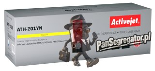 Activejet ATH-201YN Toner (zamiennik HP 201A CF402A; Supreme; 1400 stron; żółty)