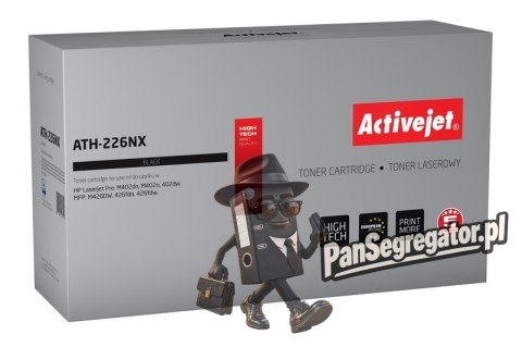 Activejet ATH-226NX Toner (zamiennik HP 226X CF226X; Supreme; 9200 stron; czarny)