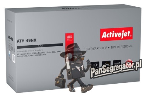 Activejet ATH-49NX Toner (zamiennik HP 49X Q5949X, Canon CRG-708H; Supreme; 6000 stron; czarny)