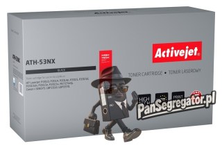 Activejet ATH-53NX Toner (zamiennik HP 53X Q7553X, Canon CRG-715H; Supreme; 7900 stron; czarny)
