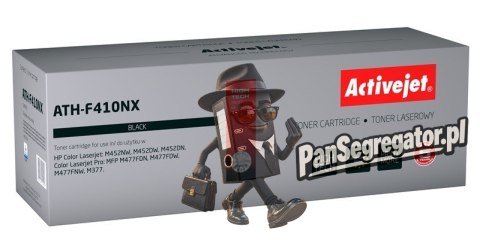 Activejet ATH-F410NX Toner (zamiennik HP 410X CF410X; Canon CRG 046H K 1254C002; Supreme; 6500 stron; czarny)
