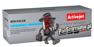 Activejet ATH-F411N Toner (zamiennik HP 410A CF411A; Canon CRG 046 C 1249C002; Supreme; 2300 stron; niebieski)