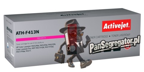 Activejet ATH-F413N Toner (zamiennik HP 410A CF413A; Canon CRG 046 M 1248C002; Supreme; 2300 stron; czerwony)