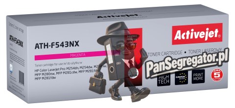Activejet ATH-F543NX Toner (zamiennik HP 203X HP203X CF543X CRG 054H M CRG054H; Supreme; 2500 stron; purpurowy)